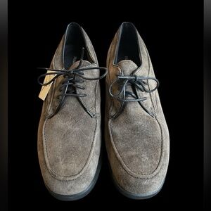 Hush Puppies Men's Suede Derby Shoes - Gray